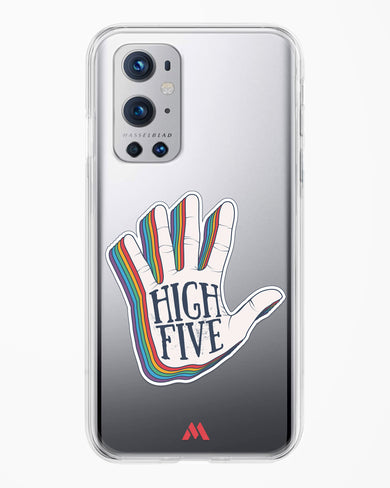 High Five Crystal Clear Transparent Case-(OnePlus)