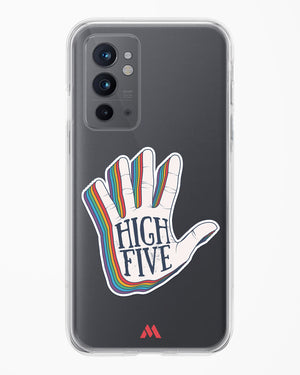 High Five Crystal Clear Transparent Case-(OnePlus)