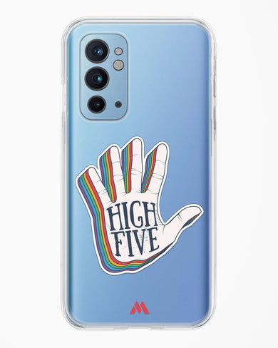 High Five Crystal Clear Transparent Case-(OnePlus)