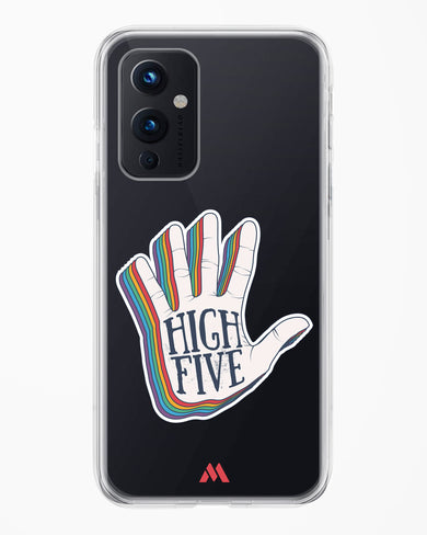 High Five Crystal Clear Transparent Case-(OnePlus)