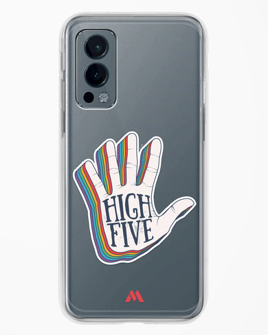 High Five Crystal Clear Transparent Case-(OnePlus)