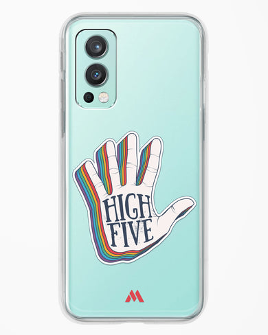 High Five Crystal Clear Transparent Case-(OnePlus)