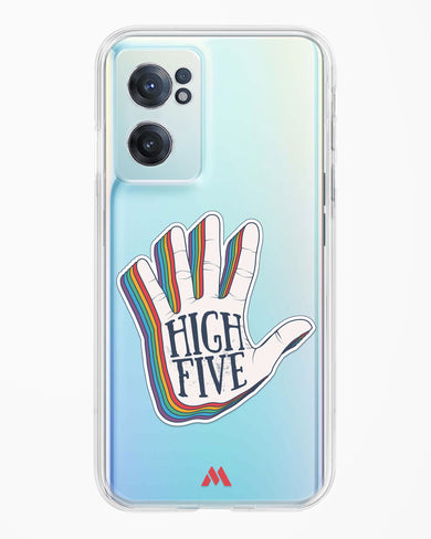 High Five Crystal Clear Transparent Case-(OnePlus)