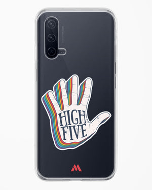 High Five Crystal Clear Transparent Case-(OnePlus)