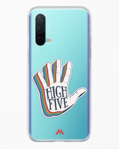 High Five Crystal Clear Transparent Case-(OnePlus)