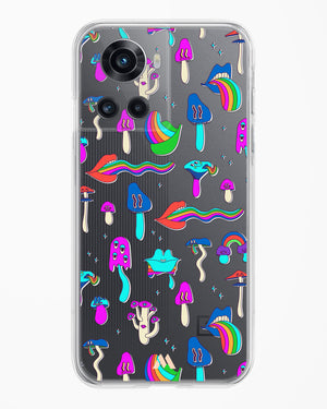 Stickered Grub Crystal Clear Transparent Case-(OnePlus)