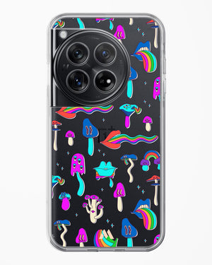 Stickered Grub Crystal Clear Transparent Case-(OnePlus)
