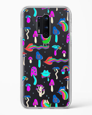 Stickered Grub Crystal Clear Transparent Case-(OnePlus)