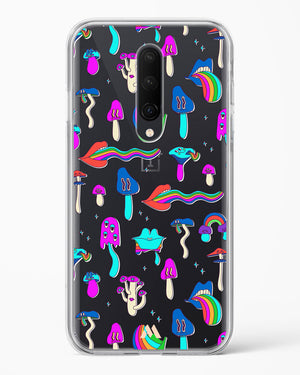 Stickered Grub Crystal Clear Transparent Case-(OnePlus)