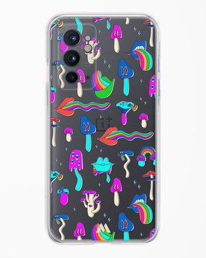Stickered Grub Crystal Clear Transparent Case-(OnePlus)