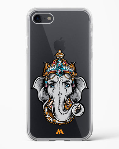 Regal Ganesha Crystal Clear Transparent Case-(Apple)