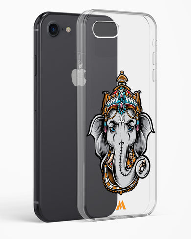 Regal Ganesha Crystal Clear Transparent Case-(Apple)