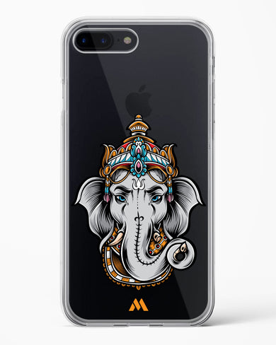 Regal Ganesha Crystal Clear Transparent Case-(Apple)