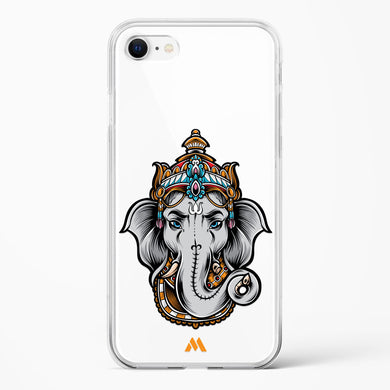 Regal Ganesha Crystal Clear Transparent Case-(Apple)