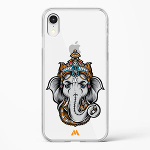 Regal Ganesha Crystal Clear Transparent Case-(Apple)