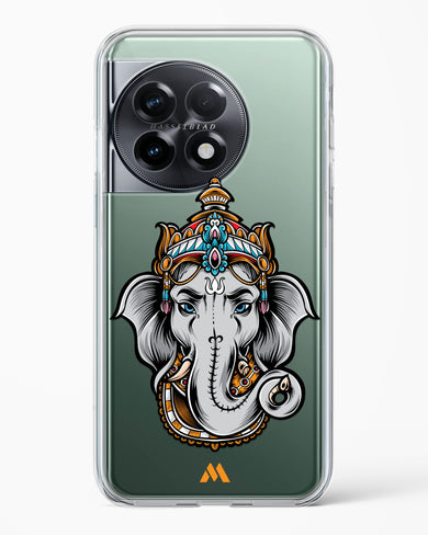 Regal Ganesha Crystal Clear Transparent Case-(OnePlus)