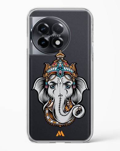 Regal Ganesha Crystal Clear Transparent Case-(OnePlus)