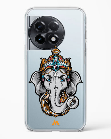 Regal Ganesha Crystal Clear Transparent Case-(OnePlus)