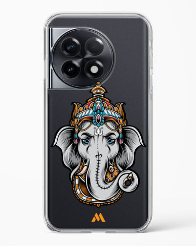 Regal Ganesha Crystal Clear Transparent Case-(OnePlus)