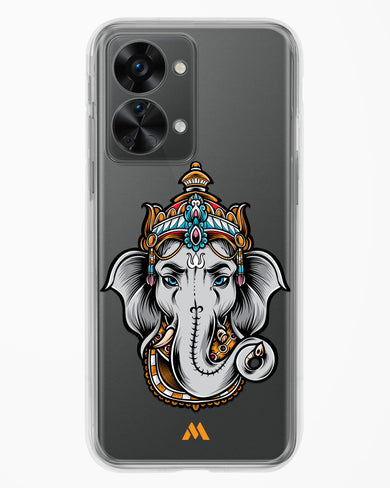 Regal Ganesha Crystal Clear Transparent Case-(OnePlus)