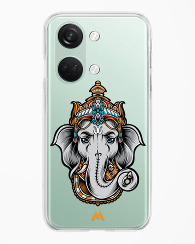 Regal Ganesha Crystal Clear Transparent Case-(OnePlus)