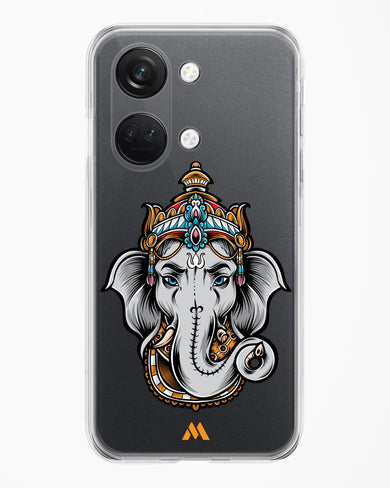 Regal Ganesha Crystal Clear Transparent Case-(OnePlus)