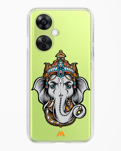 Regal Ganesha Crystal Clear Transparent Case-(OnePlus)