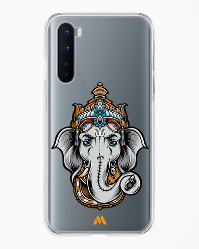 Regal Ganesha Crystal Clear Transparent Case-(OnePlus)