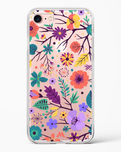 Surprise In Spring Crystal Clear Transparent Case-(Apple)