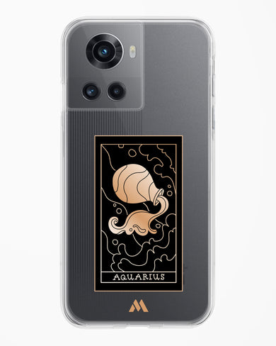 Tarot Card Zodiac Aquarius Crystal Clear Transparent Case-(OnePlus)