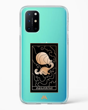 Tarot Card Zodiac Aquarius Crystal Clear Transparent Case-(OnePlus)