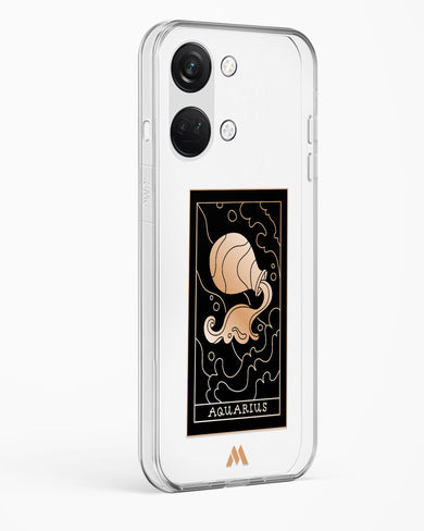 Tarot Card Zodiac Aquarius Crystal Clear Transparent Case-(OnePlus)