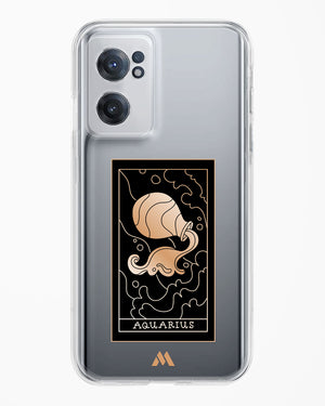 Tarot Card Zodiac Aquarius Crystal Clear Transparent Case-(OnePlus)