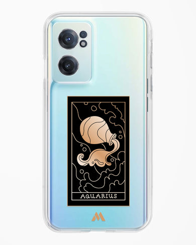 Tarot Card Zodiac Aquarius Crystal Clear Transparent Case-(OnePlus)