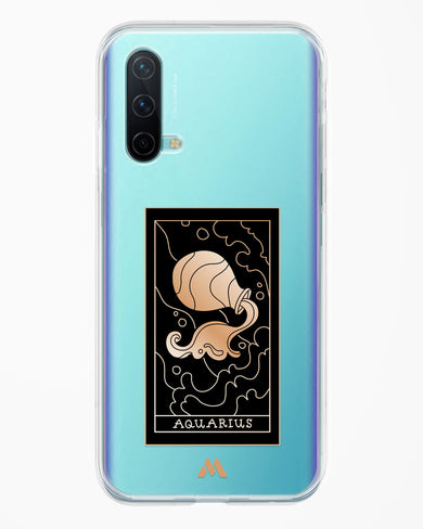 Tarot Card Zodiac Aquarius Crystal Clear Transparent Case-(OnePlus)