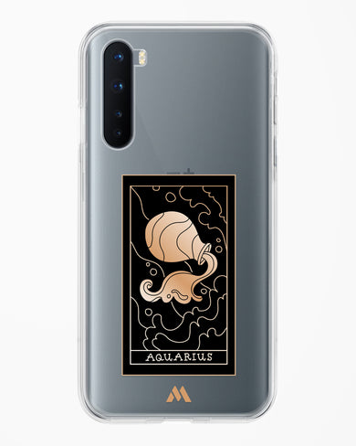 Tarot Card Zodiac Aquarius Crystal Clear Transparent Case-(OnePlus)