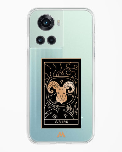 Tarot Card Zodiac Aries Crystal Clear Transparent Case-(OnePlus)