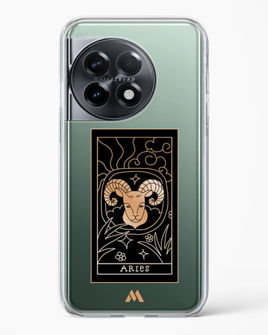 Tarot Card Zodiac Aries Crystal Clear Transparent Case-(OnePlus)