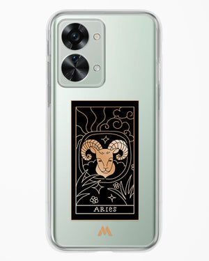 Tarot Card Zodiac Aries Crystal Clear Transparent Case-(OnePlus)