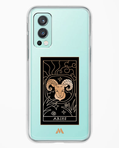 Tarot Card Zodiac Aries Crystal Clear Transparent Case-(OnePlus)