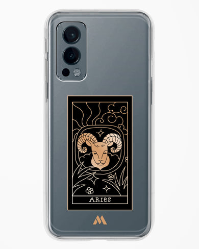 Tarot Card Zodiac Aries Crystal Clear Transparent Case-(OnePlus)