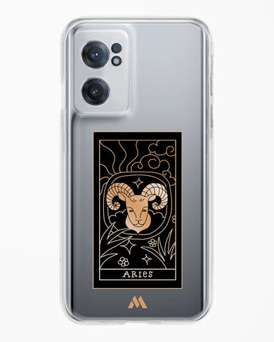 Tarot Card Zodiac Aries Crystal Clear Transparent Case-(OnePlus)