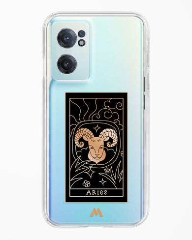 Tarot Card Zodiac Aries Crystal Clear Transparent Case-(OnePlus)