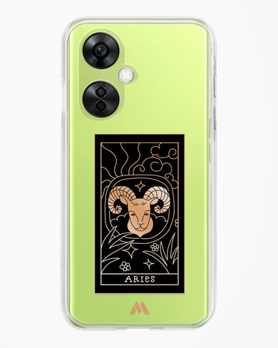 Tarot Card Zodiac Aries Crystal Clear Transparent Case-(OnePlus)