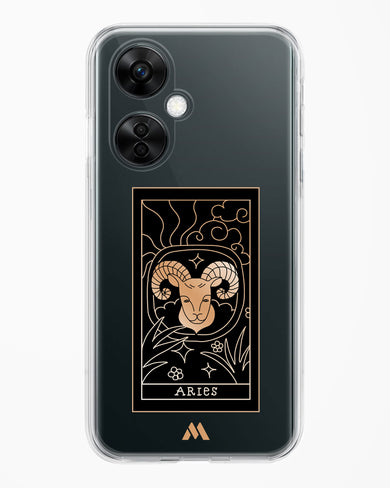 Tarot Card Zodiac Aries Crystal Clear Transparent Case-(OnePlus)