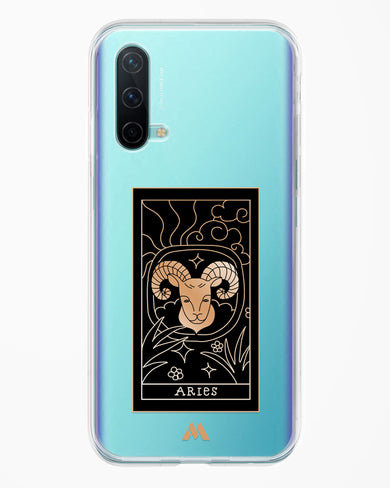 Tarot Card Zodiac Aries Crystal Clear Transparent Case-(OnePlus)