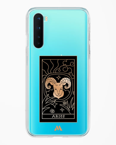 Tarot Card Zodiac Aries Crystal Clear Transparent Case-(OnePlus)