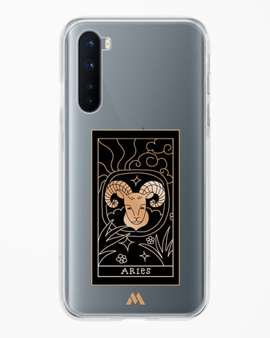 Tarot Card Zodiac Aries Crystal Clear Transparent Case-(OnePlus)