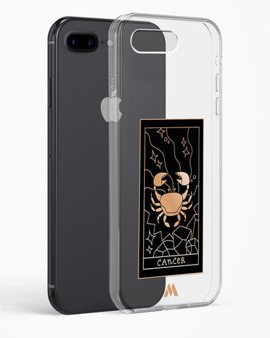 Tarot Card Zodiac Cancer Crystal Clear Transparent Case-(Apple)