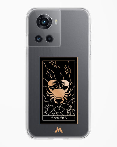 Tarot Card Zodiac Cancer Crystal Clear Transparent Case-(OnePlus)